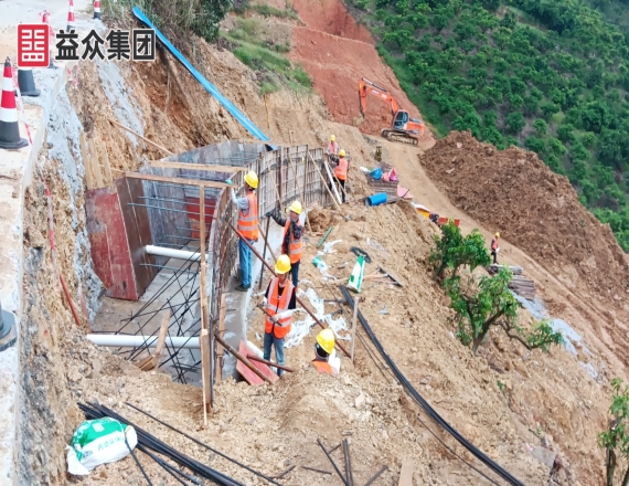 百色市右江區(qū)鄉(xiāng)鎮(zhèn)供水工程大楞龍和水廠等三座水廠進場開展前期施工作業(yè)